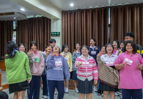 ภาพกิจกรรม คณะวิทยาศาสตร์และเทคโนโลยี มหาวิทยาลัยราชภัฏกำแพงเพชร จัดกิจกรรมค่ายวิชาการเพื่อพัฒนากำลังคนด้านวิทยาศาสตร์และเทคโนโลยี ปีการศึกษา 2567  โรงเรียนระหานวิทยา