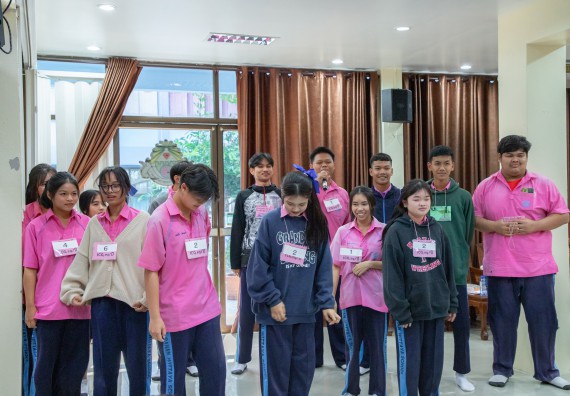 ภาพกิจกรรม คณะวิทยาศาสตร์และเทคโนโลยี มหาวิทยาลัยราชภัฏกำแพงเพชร จัดกิจกรรมค่ายวิชาการเพื่อพัฒนากำลังคนด้านวิทยาศาสตร์และเทคโนโลยี ปีการศึกษา 2567  โรงเรียนระหานวิทยา