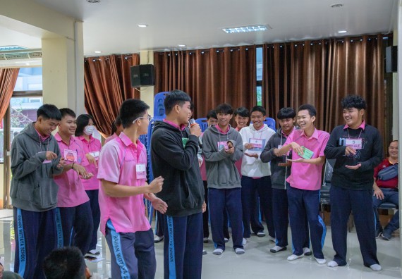 ภาพกิจกรรม คณะวิทยาศาสตร์และเทคโนโลยี มหาวิทยาลัยราชภัฏกำแพงเพชร จัดกิจกรรมค่ายวิชาการเพื่อพัฒนากำลังคนด้านวิทยาศาสตร์และเทคโนโลยี ปีการศึกษา 2567  โรงเรียนระหานวิทยา