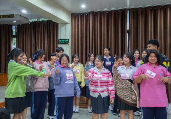 ภาพกิจกรรม คณะวิทยาศาสตร์และเทคโนโลยี มหาวิทยาลัยราชภัฏกำแพงเพชร จัดกิจกรรมค่ายวิชาการเพื่อพัฒนากำลังคนด้านวิทยาศาสตร์และเทคโนโลยี ปีการศึกษา 2567  โรงเรียนระหานวิทยา