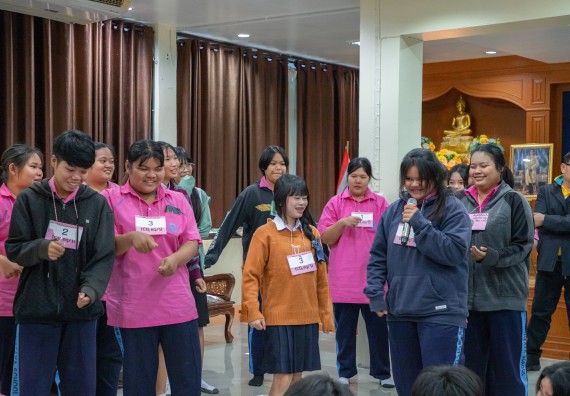 ภาพกิจกรรม คณะวิทยาศาสตร์และเทคโนโลยี มหาวิทยาลัยราชภัฏกำแพงเพชร จัดกิจกรรมค่ายวิชาการเพื่อพัฒนากำลังคนด้านวิทยาศาสตร์และเทคโนโลยี ปีการศึกษา 2567  โรงเรียนระหานวิทยา