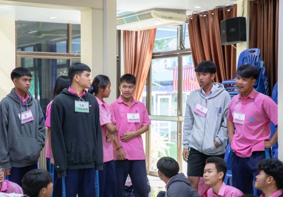 ภาพกิจกรรม คณะวิทยาศาสตร์และเทคโนโลยี มหาวิทยาลัยราชภัฏกำแพงเพชร จัดกิจกรรมค่ายวิชาการเพื่อพัฒนากำลังคนด้านวิทยาศาสตร์และเทคโนโลยี ปีการศึกษา 2567  โรงเรียนระหานวิทยา