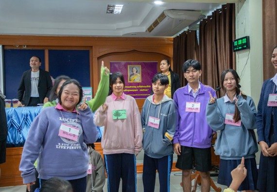 ภาพกิจกรรม คณะวิทยาศาสตร์และเทคโนโลยี มหาวิทยาลัยราชภัฏกำแพงเพชร จัดกิจกรรมค่ายวิชาการเพื่อพัฒนากำลังคนด้านวิทยาศาสตร์และเทคโนโลยี ปีการศึกษา 2567  โรงเรียนระหานวิทยา