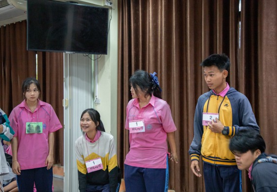 ภาพกิจกรรม คณะวิทยาศาสตร์และเทคโนโลยี มหาวิทยาลัยราชภัฏกำแพงเพชร จัดกิจกรรมค่ายวิชาการเพื่อพัฒนากำลังคนด้านวิทยาศาสตร์และเทคโนโลยี ปีการศึกษา 2567  โรงเรียนระหานวิทยา