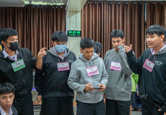 ภาพกิจกรรม คณะวิทยาศาสตร์และเทคโนโลยี มหาวิทยาลัยราชภัฏกำแพงเพชร จัดกิจกรรมค่ายวิชาการเพื่อพัฒนากำลังคนด้านวิทยาศาสตร์และเทคโนโลยี ปีการศึกษา 2567  โรงเรียนระหานวิทยา