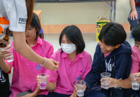 ภาพกิจกรรม คณะวิทยาศาสตร์และเทคโนโลยี มหาวิทยาลัยราชภัฏกำแพงเพชร จัดกิจกรรมค่ายวิชาการเพื่อพัฒนากำลังคนด้านวิทยาศาสตร์และเทคโนโลยี ปีการศึกษา 2567  โรงเรียนระหานวิทยา