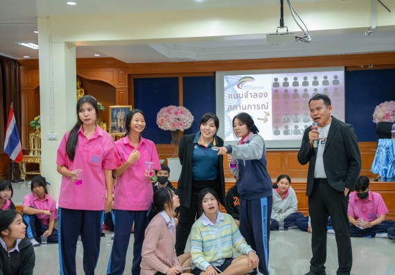 ภาพกิจกรรม คณะวิทยาศาสตร์และเทคโนโลยี มหาวิทยาลัยราชภัฏกำแพงเพชร จัดกิจกรรมค่ายวิชาการเพื่อพัฒนากำลังคนด้านวิทยาศาสตร์และเทคโนโลยี ปีการศึกษา 2567  โรงเรียนระหานวิทยา