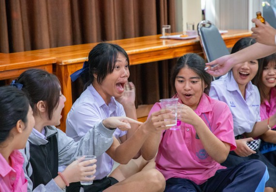 ภาพกิจกรรม คณะวิทยาศาสตร์และเทคโนโลยี มหาวิทยาลัยราชภัฏกำแพงเพชร จัดกิจกรรมค่ายวิชาการเพื่อพัฒนากำลังคนด้านวิทยาศาสตร์และเทคโนโลยี ปีการศึกษา 2567  โรงเรียนระหานวิทยา