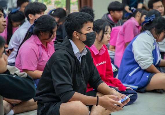 ภาพกิจกรรม คณะวิทยาศาสตร์และเทคโนโลยี มหาวิทยาลัยราชภัฏกำแพงเพชร จัดกิจกรรมค่ายวิชาการเพื่อพัฒนากำลังคนด้านวิทยาศาสตร์และเทคโนโลยี ปีการศึกษา 2567  โรงเรียนระหานวิทยา