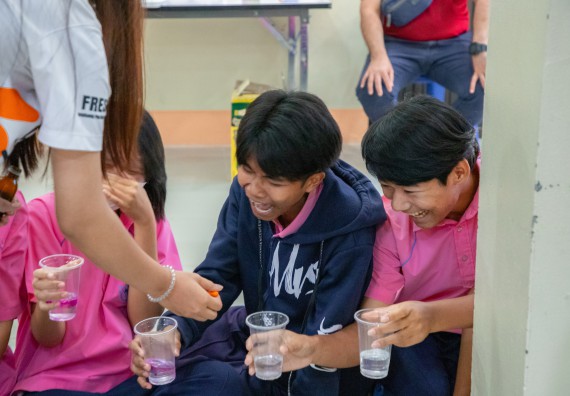 ภาพกิจกรรม คณะวิทยาศาสตร์และเทคโนโลยี มหาวิทยาลัยราชภัฏกำแพงเพชร จัดกิจกรรมค่ายวิชาการเพื่อพัฒนากำลังคนด้านวิทยาศาสตร์และเทคโนโลยี ปีการศึกษา 2567  โรงเรียนระหานวิทยา