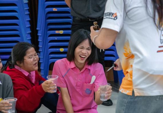 ภาพกิจกรรม คณะวิทยาศาสตร์และเทคโนโลยี มหาวิทยาลัยราชภัฏกำแพงเพชร จัดกิจกรรมค่ายวิชาการเพื่อพัฒนากำลังคนด้านวิทยาศาสตร์และเทคโนโลยี ปีการศึกษา 2567  โรงเรียนระหานวิทยา