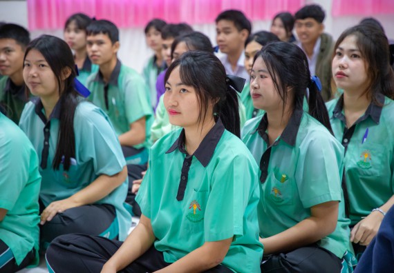 ภาพกิจกรรม  คณะวิทยาศาสตร์และเทคโนโลยี มหาวิทยาลัยราชภัฏกำแพงเพชร จัดกิจกรรมค่ายวิชาการเพื่อพัฒนากำลังคนด้านวิทยาศาสตร์และเทคโนโลยี ปีการศึกษา 2567 โรงเรียนปางมะค่าวิทยาคม