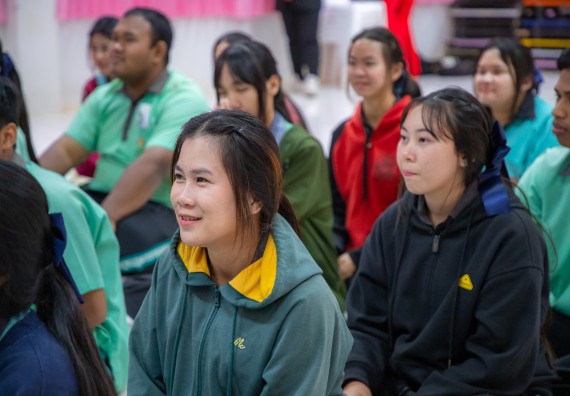 ภาพกิจกรรม  คณะวิทยาศาสตร์และเทคโนโลยี มหาวิทยาลัยราชภัฏกำแพงเพชร จัดกิจกรรมค่ายวิชาการเพื่อพัฒนากำลังคนด้านวิทยาศาสตร์และเทคโนโลยี ปีการศึกษา 2567 โรงเรียนปางมะค่าวิทยาคม