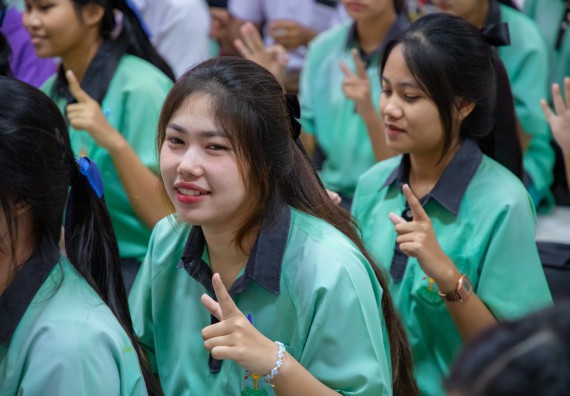 ภาพกิจกรรม  คณะวิทยาศาสตร์และเทคโนโลยี มหาวิทยาลัยราชภัฏกำแพงเพชร จัดกิจกรรมค่ายวิชาการเพื่อพัฒนากำลังคนด้านวิทยาศาสตร์และเทคโนโลยี ปีการศึกษา 2567 โรงเรียนปางมะค่าวิทยาคม