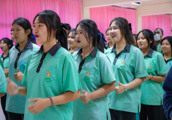 ภาพกิจกรรม  คณะวิทยาศาสตร์และเทคโนโลยี มหาวิทยาลัยราชภัฏกำแพงเพชร จัดกิจกรรมค่ายวิชาการเพื่อพัฒนากำลังคนด้านวิทยาศาสตร์และเทคโนโลยี ปีการศึกษา 2567 โรงเรียนปางมะค่าวิทยาคม