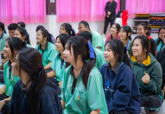 ภาพกิจกรรม  คณะวิทยาศาสตร์และเทคโนโลยี มหาวิทยาลัยราชภัฏกำแพงเพชร จัดกิจกรรมค่ายวิชาการเพื่อพัฒนากำลังคนด้านวิทยาศาสตร์และเทคโนโลยี ปีการศึกษา 2567 โรงเรียนปางมะค่าวิทยาคม