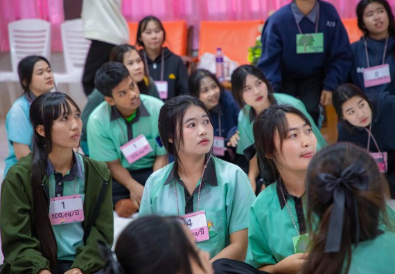 ภาพกิจกรรม  คณะวิทยาศาสตร์และเทคโนโลยี มหาวิทยาลัยราชภัฏกำแพงเพชร จัดกิจกรรมค่ายวิชาการเพื่อพัฒนากำลังคนด้านวิทยาศาสตร์และเทคโนโลยี ปีการศึกษา 2567 โรงเรียนปางมะค่าวิทยาคม