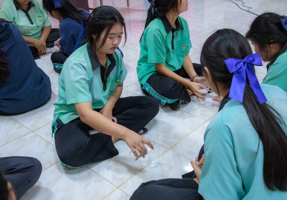 ภาพกิจกรรม  คณะวิทยาศาสตร์และเทคโนโลยี มหาวิทยาลัยราชภัฏกำแพงเพชร จัดกิจกรรมค่ายวิชาการเพื่อพัฒนากำลังคนด้านวิทยาศาสตร์และเทคโนโลยี ปีการศึกษา 2567 โรงเรียนปางมะค่าวิทยาคม