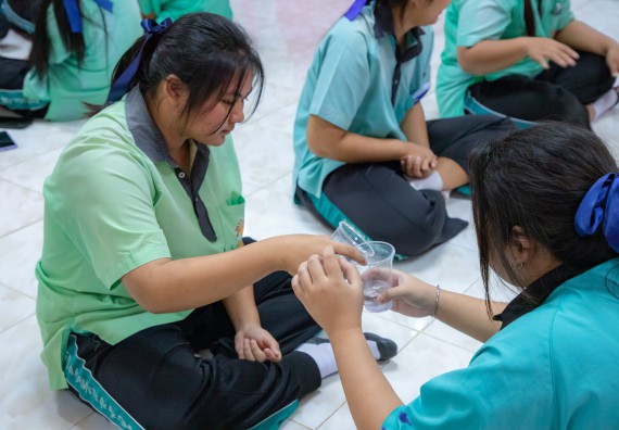 ภาพกิจกรรม  คณะวิทยาศาสตร์และเทคโนโลยี มหาวิทยาลัยราชภัฏกำแพงเพชร จัดกิจกรรมค่ายวิชาการเพื่อพัฒนากำลังคนด้านวิทยาศาสตร์และเทคโนโลยี ปีการศึกษา 2567 โรงเรียนปางมะค่าวิทยาคม