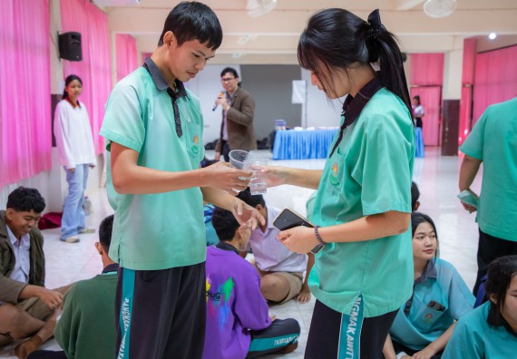 ภาพกิจกรรม  คณะวิทยาศาสตร์และเทคโนโลยี มหาวิทยาลัยราชภัฏกำแพงเพชร จัดกิจกรรมค่ายวิชาการเพื่อพัฒนากำลังคนด้านวิทยาศาสตร์และเทคโนโลยี ปีการศึกษา 2567 โรงเรียนปางมะค่าวิทยาคม