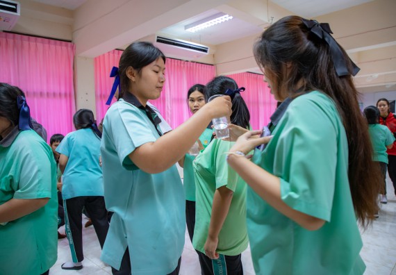 ภาพกิจกรรม  คณะวิทยาศาสตร์และเทคโนโลยี มหาวิทยาลัยราชภัฏกำแพงเพชร จัดกิจกรรมค่ายวิชาการเพื่อพัฒนากำลังคนด้านวิทยาศาสตร์และเทคโนโลยี ปีการศึกษา 2567 โรงเรียนปางมะค่าวิทยาคม