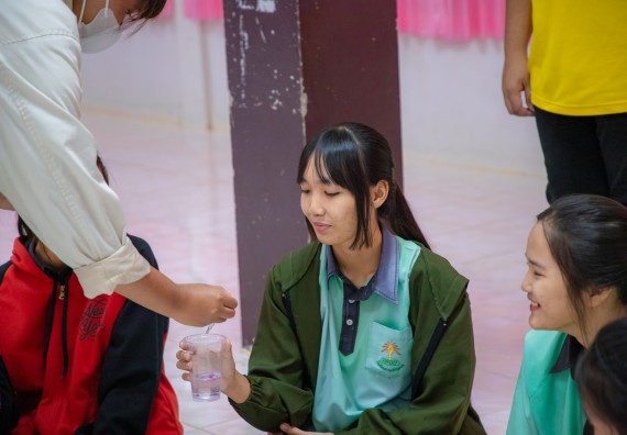 ภาพกิจกรรม  คณะวิทยาศาสตร์และเทคโนโลยี มหาวิทยาลัยราชภัฏกำแพงเพชร จัดกิจกรรมค่ายวิชาการเพื่อพัฒนากำลังคนด้านวิทยาศาสตร์และเทคโนโลยี ปีการศึกษา 2567 โรงเรียนปางมะค่าวิทยาคม