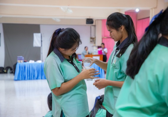 ภาพกิจกรรม  คณะวิทยาศาสตร์และเทคโนโลยี มหาวิทยาลัยราชภัฏกำแพงเพชร จัดกิจกรรมค่ายวิชาการเพื่อพัฒนากำลังคนด้านวิทยาศาสตร์และเทคโนโลยี ปีการศึกษา 2567 โรงเรียนปางมะค่าวิทยาคม