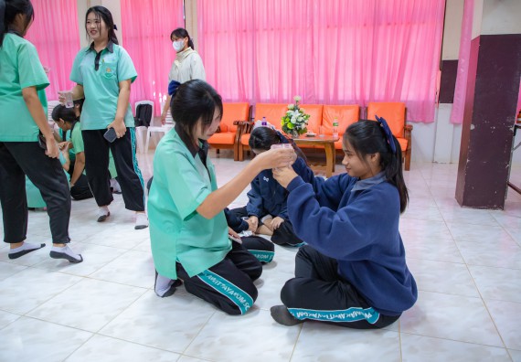 ภาพกิจกรรม  คณะวิทยาศาสตร์และเทคโนโลยี มหาวิทยาลัยราชภัฏกำแพงเพชร จัดกิจกรรมค่ายวิชาการเพื่อพัฒนากำลังคนด้านวิทยาศาสตร์และเทคโนโลยี ปีการศึกษา 2567 โรงเรียนปางมะค่าวิทยาคม