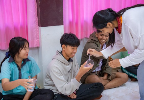 ภาพกิจกรรม  คณะวิทยาศาสตร์และเทคโนโลยี มหาวิทยาลัยราชภัฏกำแพงเพชร จัดกิจกรรมค่ายวิชาการเพื่อพัฒนากำลังคนด้านวิทยาศาสตร์และเทคโนโลยี ปีการศึกษา 2567 โรงเรียนปางมะค่าวิทยาคม