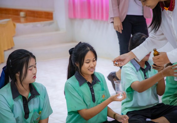 ภาพกิจกรรม  คณะวิทยาศาสตร์และเทคโนโลยี มหาวิทยาลัยราชภัฏกำแพงเพชร จัดกิจกรรมค่ายวิชาการเพื่อพัฒนากำลังคนด้านวิทยาศาสตร์และเทคโนโลยี ปีการศึกษา 2567 โรงเรียนปางมะค่าวิทยาคม