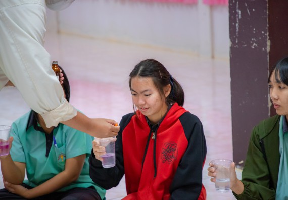 ภาพกิจกรรม  คณะวิทยาศาสตร์และเทคโนโลยี มหาวิทยาลัยราชภัฏกำแพงเพชร จัดกิจกรรมค่ายวิชาการเพื่อพัฒนากำลังคนด้านวิทยาศาสตร์และเทคโนโลยี ปีการศึกษา 2567 โรงเรียนปางมะค่าวิทยาคม