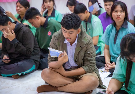 ภาพกิจกรรม  คณะวิทยาศาสตร์และเทคโนโลยี มหาวิทยาลัยราชภัฏกำแพงเพชร จัดกิจกรรมค่ายวิชาการเพื่อพัฒนากำลังคนด้านวิทยาศาสตร์และเทคโนโลยี ปีการศึกษา 2567 โรงเรียนปางมะค่าวิทยาคม