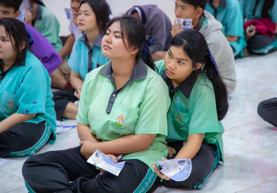 ภาพกิจกรรม  คณะวิทยาศาสตร์และเทคโนโลยี มหาวิทยาลัยราชภัฏกำแพงเพชร จัดกิจกรรมค่ายวิชาการเพื่อพัฒนากำลังคนด้านวิทยาศาสตร์และเทคโนโลยี ปีการศึกษา 2567 โรงเรียนปางมะค่าวิทยาคม