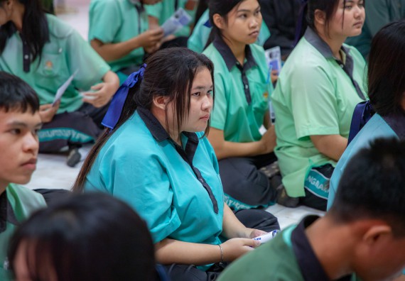 ภาพกิจกรรม  คณะวิทยาศาสตร์และเทคโนโลยี มหาวิทยาลัยราชภัฏกำแพงเพชร จัดกิจกรรมค่ายวิชาการเพื่อพัฒนากำลังคนด้านวิทยาศาสตร์และเทคโนโลยี ปีการศึกษา 2567 โรงเรียนปางมะค่าวิทยาคม