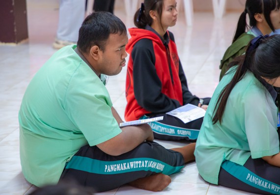 ภาพกิจกรรม  คณะวิทยาศาสตร์และเทคโนโลยี มหาวิทยาลัยราชภัฏกำแพงเพชร จัดกิจกรรมค่ายวิชาการเพื่อพัฒนากำลังคนด้านวิทยาศาสตร์และเทคโนโลยี ปีการศึกษา 2567 โรงเรียนปางมะค่าวิทยาคม