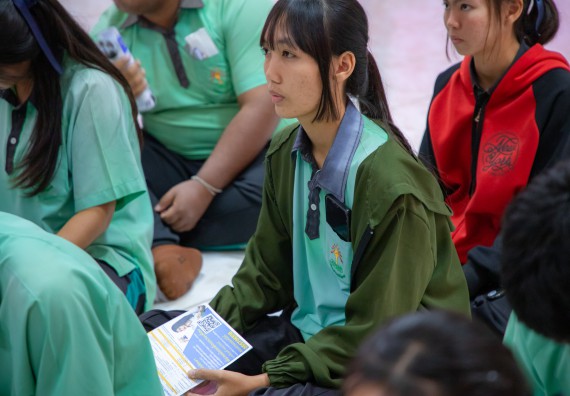 ภาพกิจกรรม  คณะวิทยาศาสตร์และเทคโนโลยี มหาวิทยาลัยราชภัฏกำแพงเพชร จัดกิจกรรมค่ายวิชาการเพื่อพัฒนากำลังคนด้านวิทยาศาสตร์และเทคโนโลยี ปีการศึกษา 2567 โรงเรียนปางมะค่าวิทยาคม