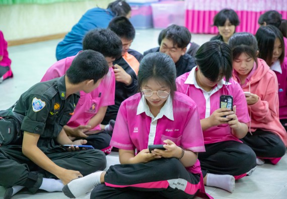 ภาพกิจกรรม  คณะวิทยาศาสตร์และเทคโนโลยี มหาวิทยาลัยราชภัฏกำแพงเพชร จัดกิจกรรมค่ายวิชาการเพื่อพัฒนากำลังคนด้านวิทยาศาสตร์และเทคโนโลยี ปีการศึกษา 2567  โรงเรียนนาบ่อคำวิทยาคม