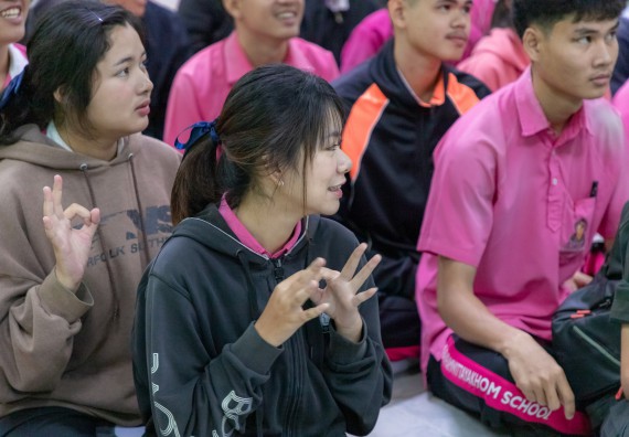 ภาพกิจกรรม  คณะวิทยาศาสตร์และเทคโนโลยี มหาวิทยาลัยราชภัฏกำแพงเพชร จัดกิจกรรมค่ายวิชาการเพื่อพัฒนากำลังคนด้านวิทยาศาสตร์และเทคโนโลยี ปีการศึกษา 2567  โรงเรียนนาบ่อคำวิทยาคม