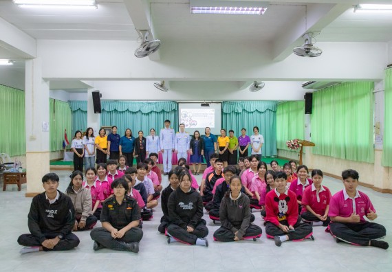 ภาพกิจกรรม  คณะวิทยาศาสตร์และเทคโนโลยี มหาวิทยาลัยราชภัฏกำแพงเพชร จัดกิจกรรมค่ายวิชาการเพื่อพัฒนากำลังคนด้านวิทยาศาสตร์และเทคโนโลยี ปีการศึกษา 2567  โรงเรียนนาบ่อคำวิทยาคม