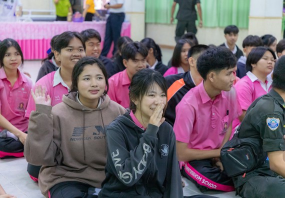 ภาพกิจกรรม  คณะวิทยาศาสตร์และเทคโนโลยี มหาวิทยาลัยราชภัฏกำแพงเพชร จัดกิจกรรมค่ายวิชาการเพื่อพัฒนากำลังคนด้านวิทยาศาสตร์และเทคโนโลยี ปีการศึกษา 2567  โรงเรียนนาบ่อคำวิทยาคม