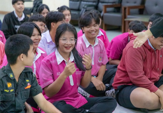 ภาพกิจกรรม  คณะวิทยาศาสตร์และเทคโนโลยี มหาวิทยาลัยราชภัฏกำแพงเพชร จัดกิจกรรมค่ายวิชาการเพื่อพัฒนากำลังคนด้านวิทยาศาสตร์และเทคโนโลยี ปีการศึกษา 2567  โรงเรียนนาบ่อคำวิทยาคม