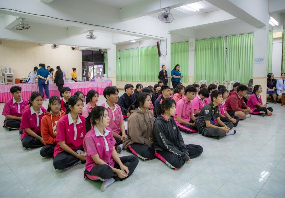 ภาพกิจกรรม  คณะวิทยาศาสตร์และเทคโนโลยี มหาวิทยาลัยราชภัฏกำแพงเพชร จัดกิจกรรมค่ายวิชาการเพื่อพัฒนากำลังคนด้านวิทยาศาสตร์และเทคโนโลยี ปีการศึกษา 2567  โรงเรียนนาบ่อคำวิทยาคม