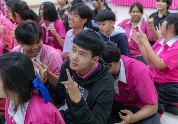 ภาพกิจกรรม  คณะวิทยาศาสตร์และเทคโนโลยี มหาวิทยาลัยราชภัฏกำแพงเพชร จัดกิจกรรมค่ายวิชาการเพื่อพัฒนากำลังคนด้านวิทยาศาสตร์และเทคโนโลยี ปีการศึกษา 2567  โรงเรียนนาบ่อคำวิทยาคม