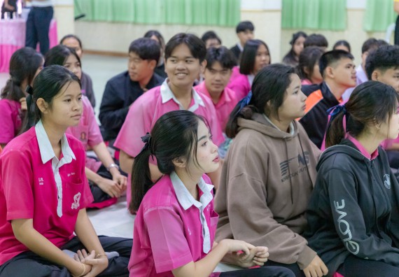 ภาพกิจกรรม  คณะวิทยาศาสตร์และเทคโนโลยี มหาวิทยาลัยราชภัฏกำแพงเพชร จัดกิจกรรมค่ายวิชาการเพื่อพัฒนากำลังคนด้านวิทยาศาสตร์และเทคโนโลยี ปีการศึกษา 2567  โรงเรียนนาบ่อคำวิทยาคม