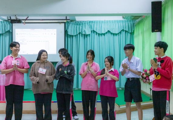 ภาพกิจกรรม  คณะวิทยาศาสตร์และเทคโนโลยี มหาวิทยาลัยราชภัฏกำแพงเพชร จัดกิจกรรมค่ายวิชาการเพื่อพัฒนากำลังคนด้านวิทยาศาสตร์และเทคโนโลยี ปีการศึกษา 2567  โรงเรียนนาบ่อคำวิทยาคม