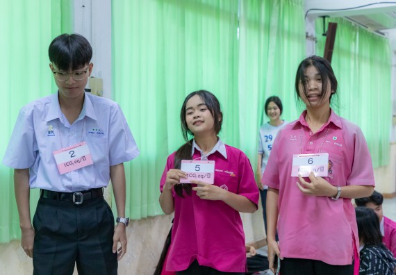 ภาพกิจกรรม  คณะวิทยาศาสตร์และเทคโนโลยี มหาวิทยาลัยราชภัฏกำแพงเพชร จัดกิจกรรมค่ายวิชาการเพื่อพัฒนากำลังคนด้านวิทยาศาสตร์และเทคโนโลยี ปีการศึกษา 2567  โรงเรียนนาบ่อคำวิทยาคม