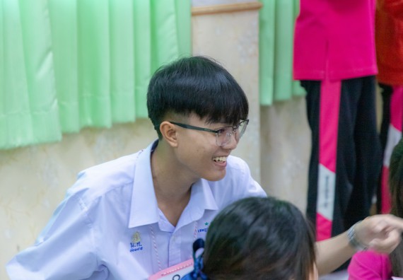 ภาพกิจกรรม  คณะวิทยาศาสตร์และเทคโนโลยี มหาวิทยาลัยราชภัฏกำแพงเพชร จัดกิจกรรมค่ายวิชาการเพื่อพัฒนากำลังคนด้านวิทยาศาสตร์และเทคโนโลยี ปีการศึกษา 2567  โรงเรียนนาบ่อคำวิทยาคม