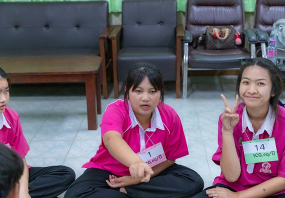 ภาพกิจกรรม  คณะวิทยาศาสตร์และเทคโนโลยี มหาวิทยาลัยราชภัฏกำแพงเพชร จัดกิจกรรมค่ายวิชาการเพื่อพัฒนากำลังคนด้านวิทยาศาสตร์และเทคโนโลยี ปีการศึกษา 2567  โรงเรียนนาบ่อคำวิทยาคม