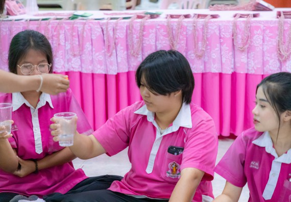 ภาพกิจกรรม  คณะวิทยาศาสตร์และเทคโนโลยี มหาวิทยาลัยราชภัฏกำแพงเพชร จัดกิจกรรมค่ายวิชาการเพื่อพัฒนากำลังคนด้านวิทยาศาสตร์และเทคโนโลยี ปีการศึกษา 2567  โรงเรียนนาบ่อคำวิทยาคม