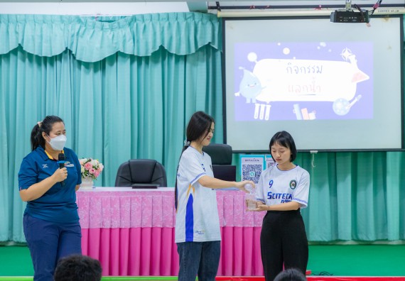 ภาพกิจกรรม  คณะวิทยาศาสตร์และเทคโนโลยี มหาวิทยาลัยราชภัฏกำแพงเพชร จัดกิจกรรมค่ายวิชาการเพื่อพัฒนากำลังคนด้านวิทยาศาสตร์และเทคโนโลยี ปีการศึกษา 2567  โรงเรียนนาบ่อคำวิทยาคม